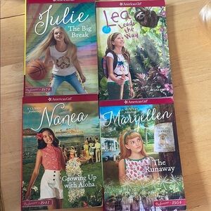 American Girl Book Set - Julie, Lea, Nanea, Maryellen